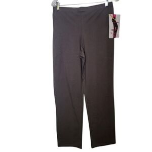 #69 QVC Women With Control Gray Pull On Pants, L